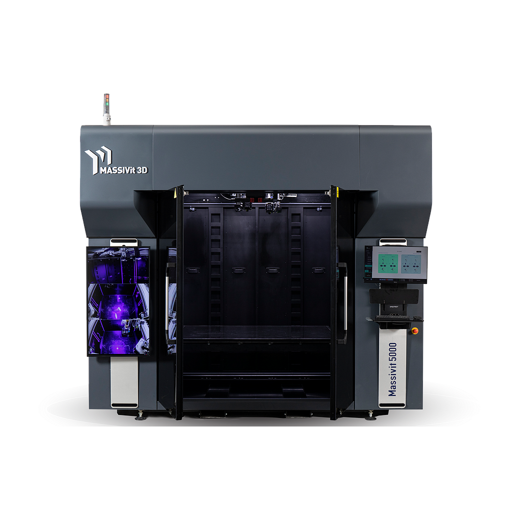 [3DM-0000005] MASSIVit 5000 - 2 Print Heads
